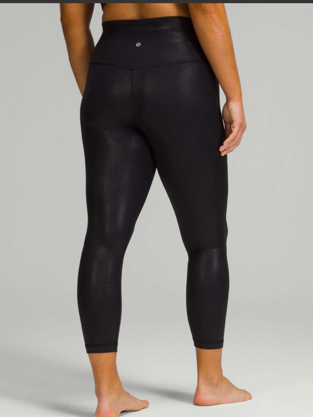 Lululemon Align High-Rise Pant 25" *Shine
Radiate Foil Print Black size 18